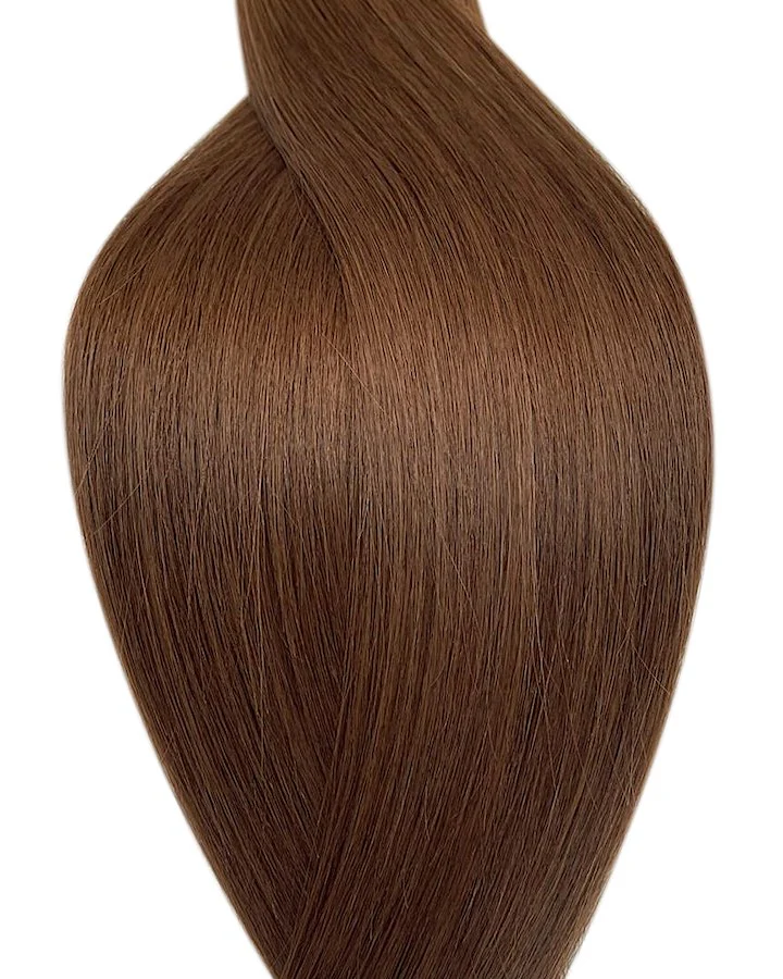 #5 Malt Chocolate Micro Ring Hair Extensions