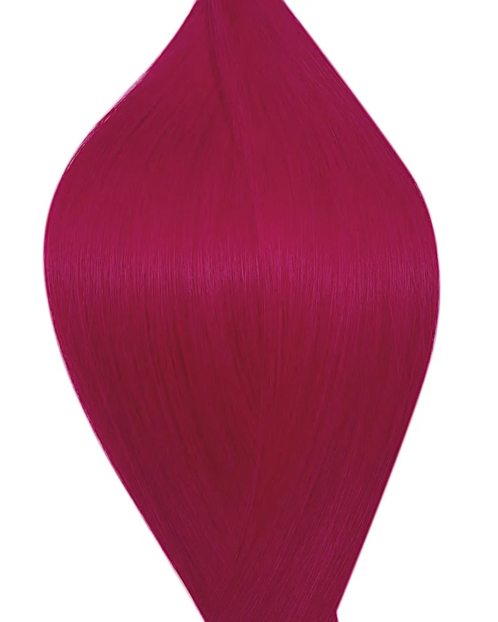 #Fuchsia Hot Pink Nano Ring Hair Extensions