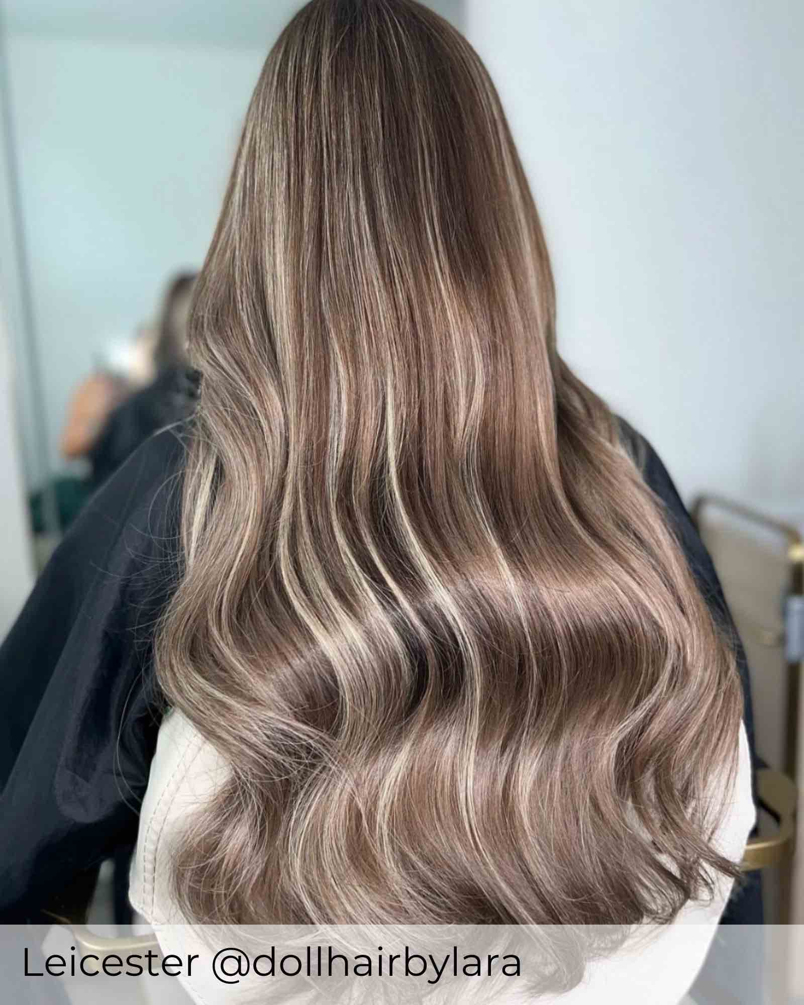#T2P2/60B Iced Espresso Secret Tape In Hair Extensions - Image 2