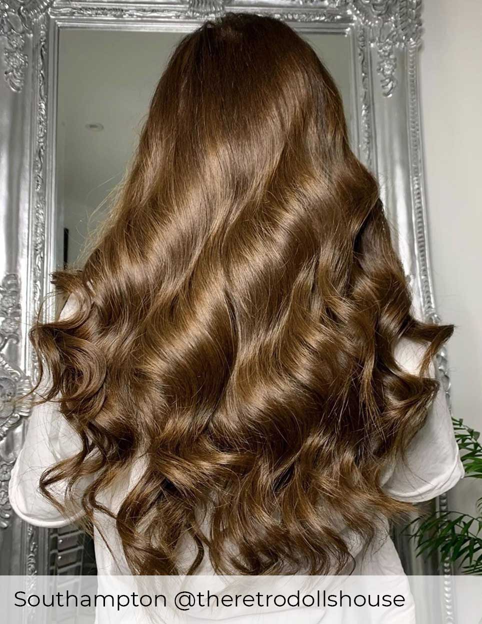 #8 Wild Truffle Tape In Hair Extensions - Image 2