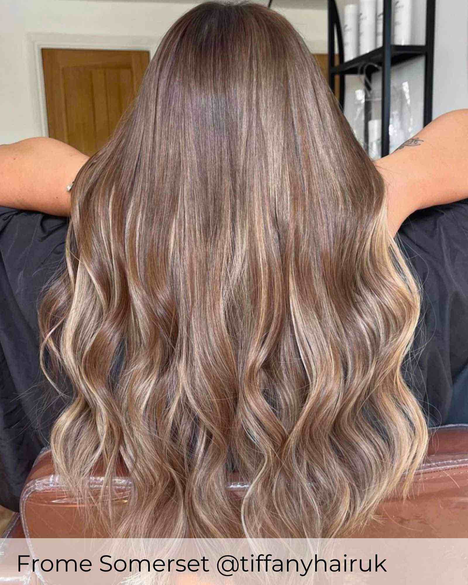 #P4/60B Lisbon Lust Seamless Clip in Hair Extensions - Image 2