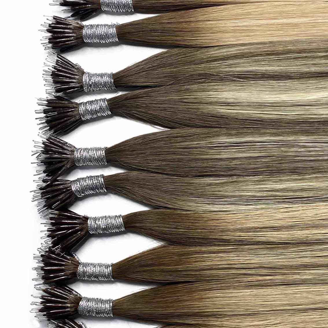 #P2/6 Marrakech Heat Nano Ring Hair Extensions - Image 3
