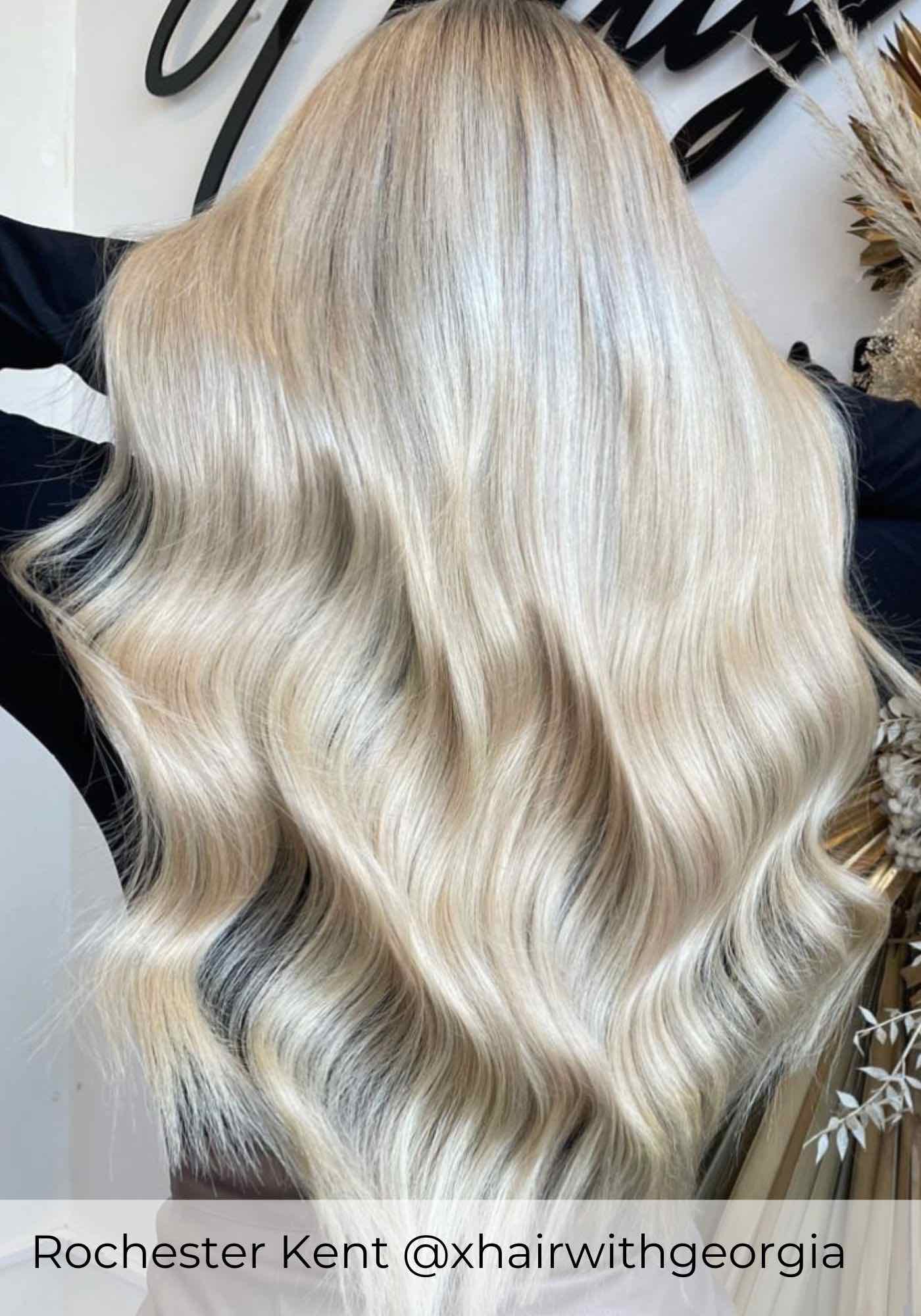 #60B Pearl Glow Weave Hair Extensions - Image 2