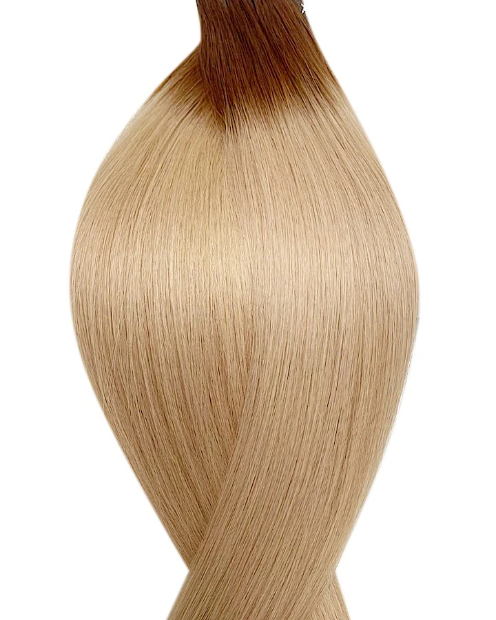 #T4/22 Macchiato Nano Ring Hair Extensions