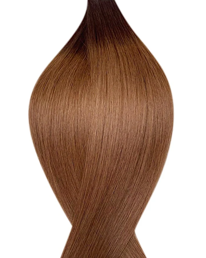#T2/6 Spiced Latte Micro Ring Hair Extensions
