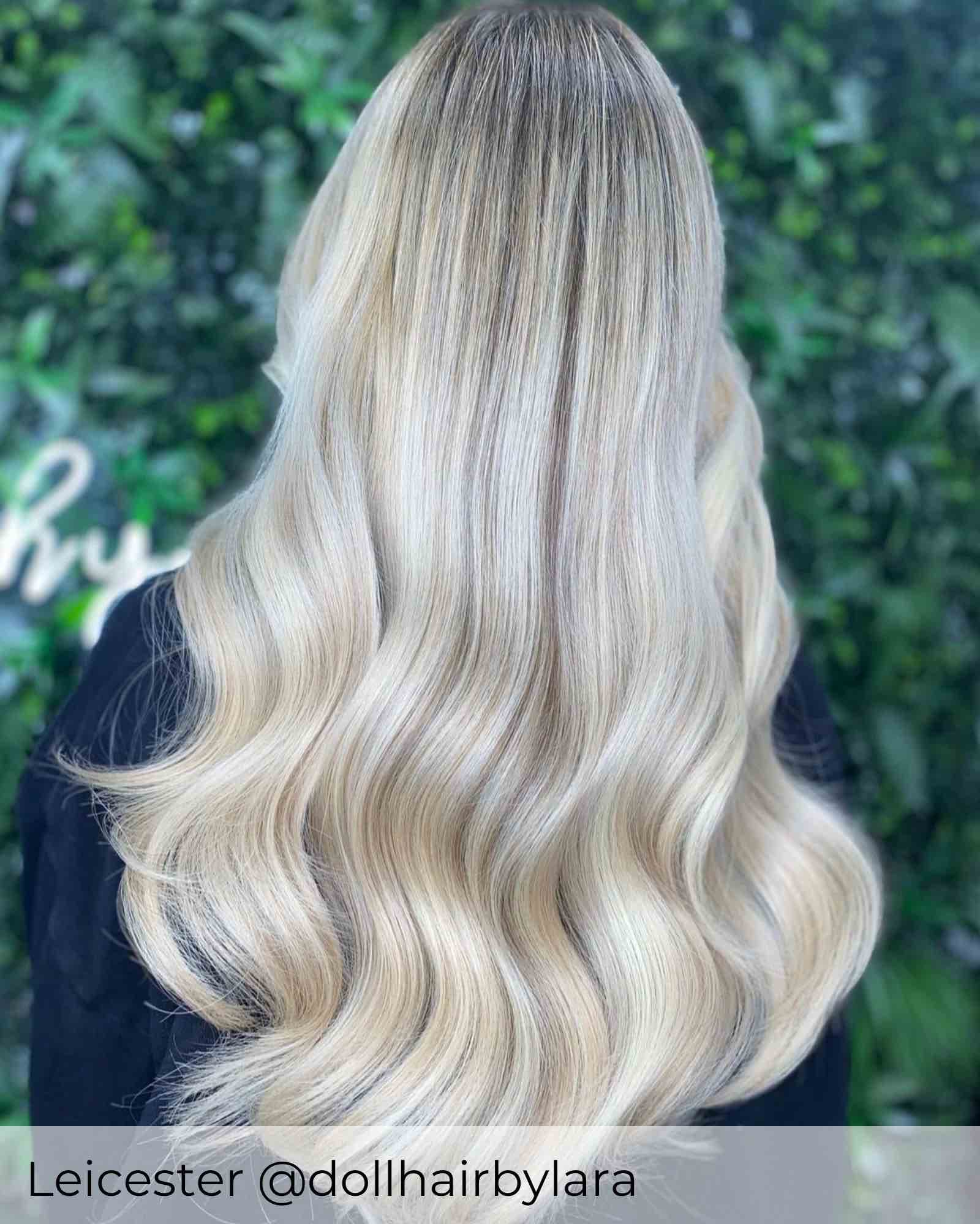 #M18/60B Scandinavian Blonde Weave Hair Extensions - Image 2