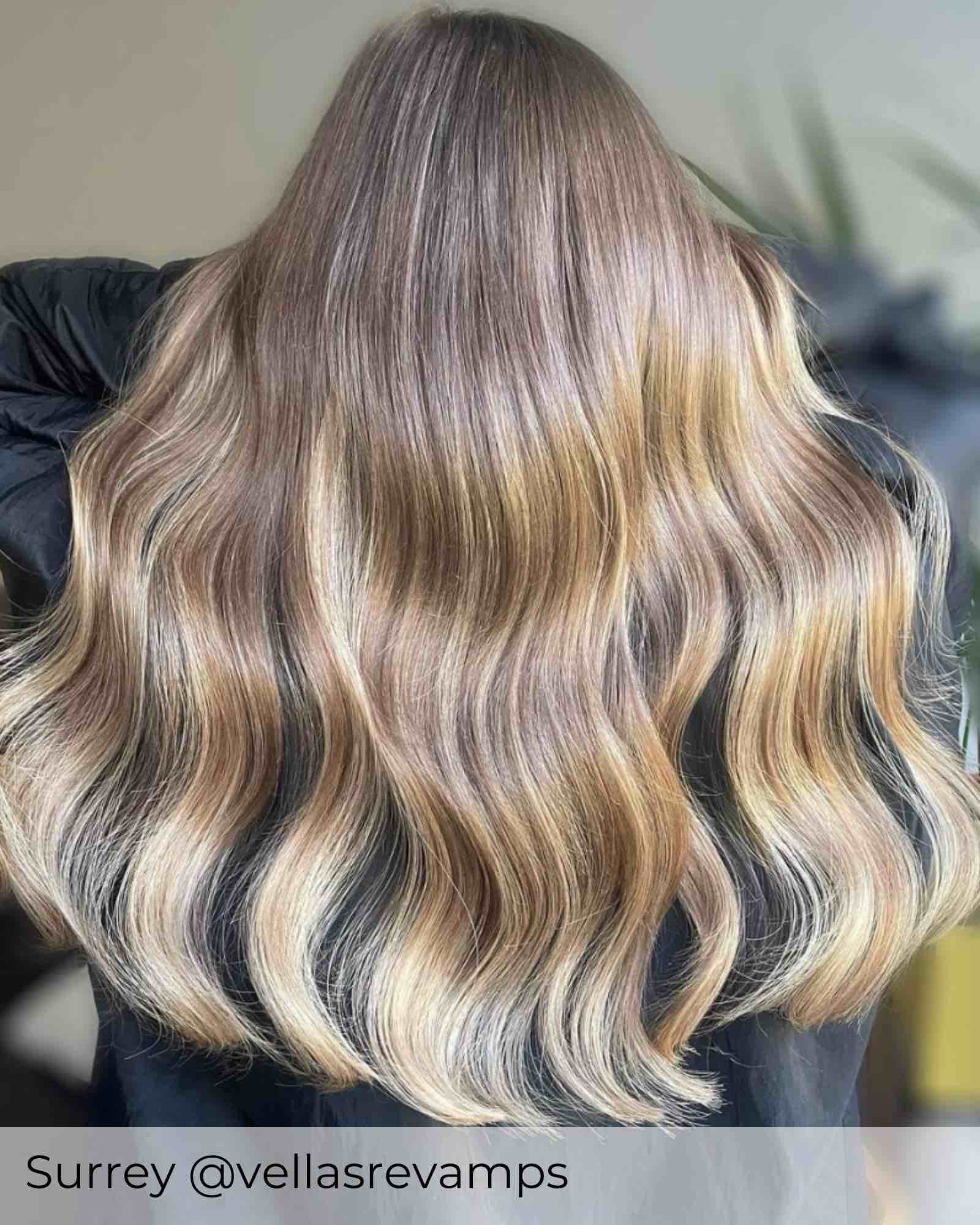 #T8P8/16 Toffee Latte Secret Tape In Hair Extensions - Image 2
