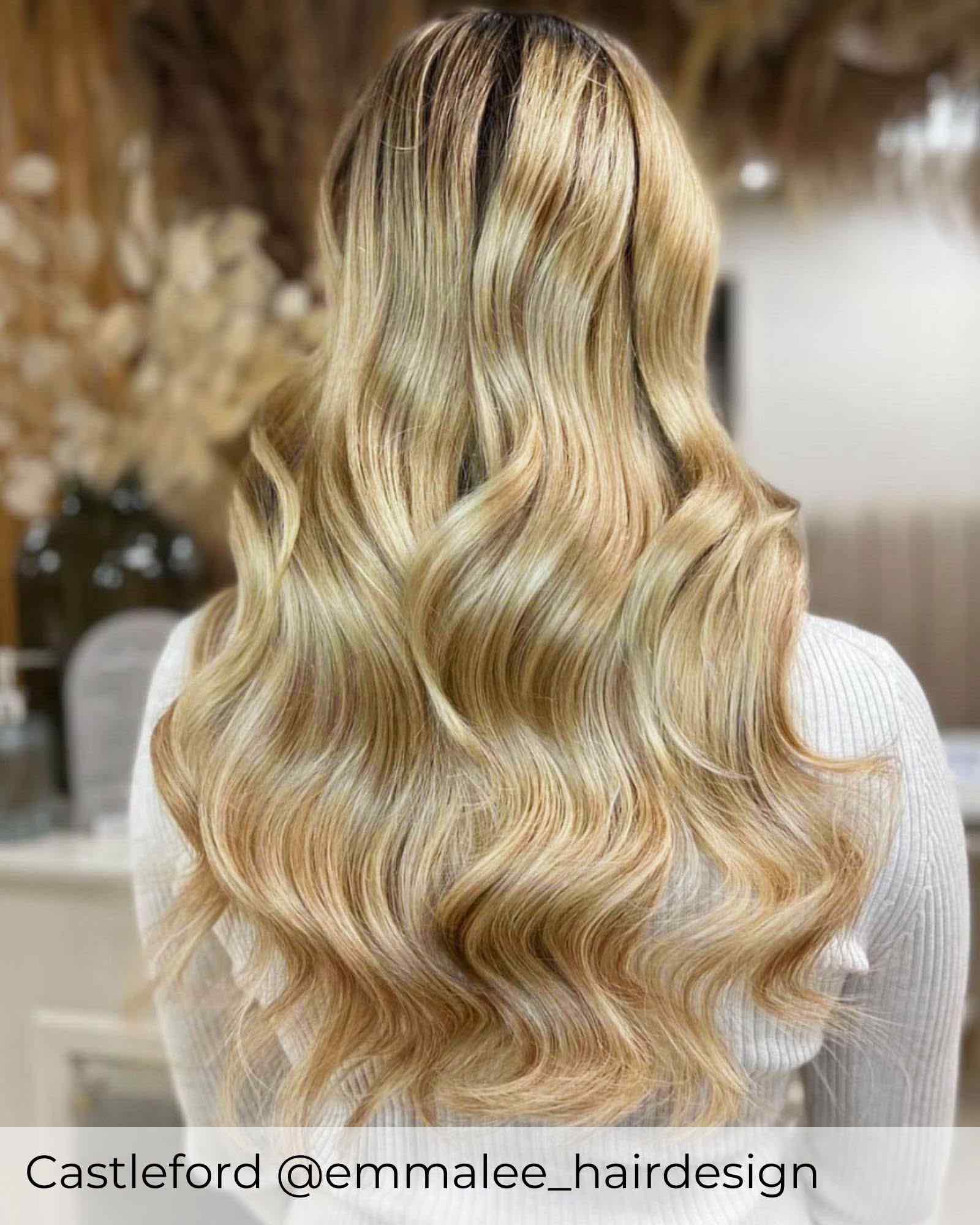 #P6/613 Vienna Velour Pre-bonded Hair Extensions - Image 2